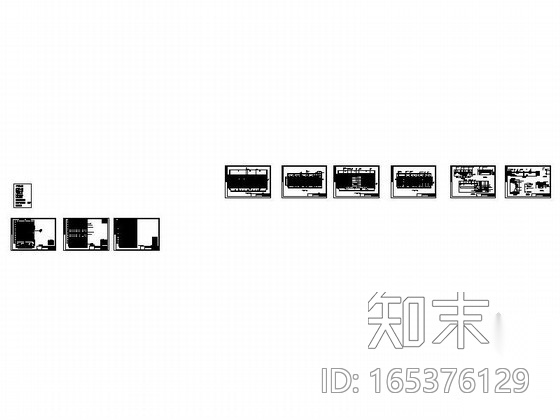 [东莞]学术交流中心多功能厅装修图cad施工图下载【ID:165376129】