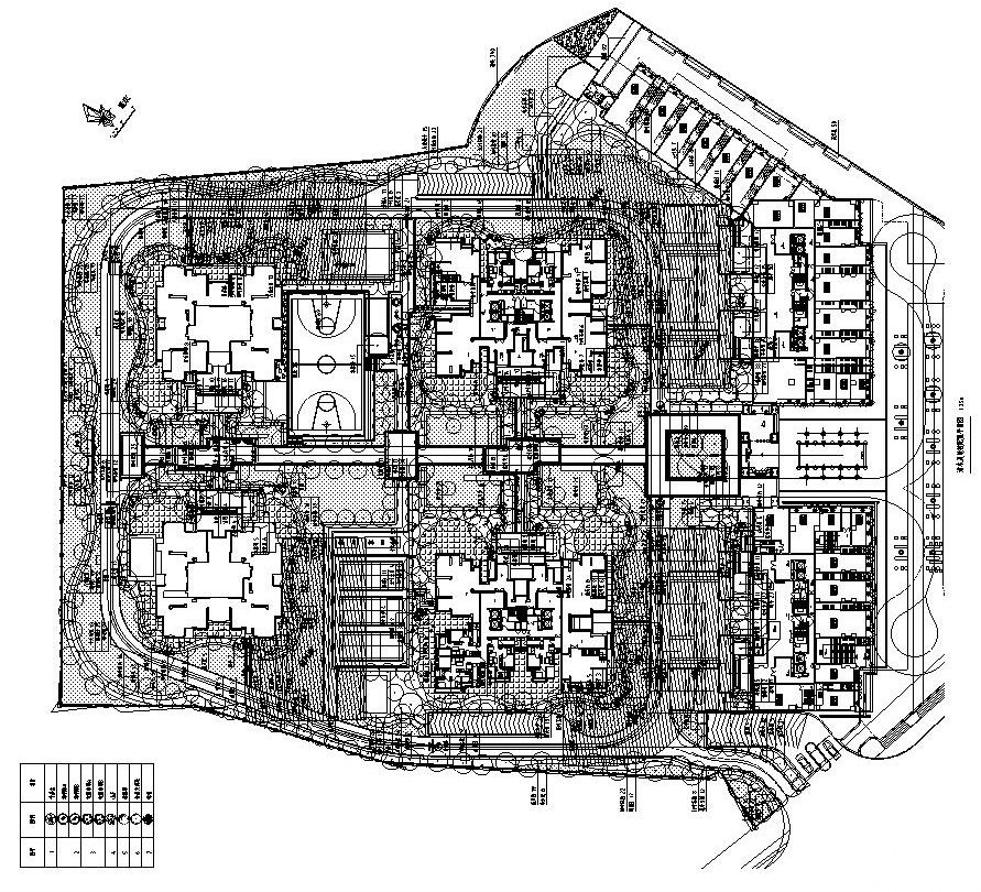 [重庆]西城住宅景观植物CAD施工图施工图下载【ID:161028146】