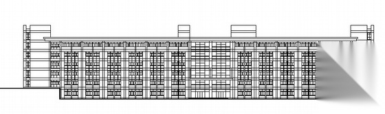 某大学六层教学楼建筑结构水暖电施工图cad施工图下载【ID:151545158】