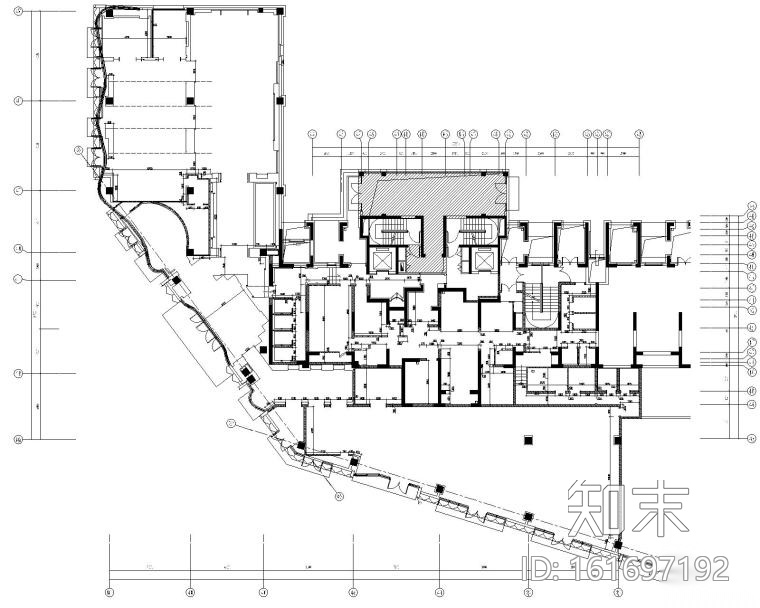 [上海]集艾设计-上海海珀黄浦售楼处CAD施工图cad施工图下载【ID:161697192】