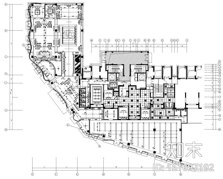 [上海]集艾设计-上海海珀黄浦售楼处CAD施工图cad施工图下载【ID:161697192】