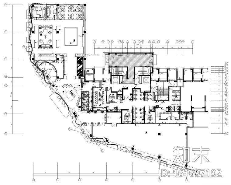 [上海]集艾设计-上海海珀黄浦售楼处CAD施工图cad施工图下载【ID:161697192】