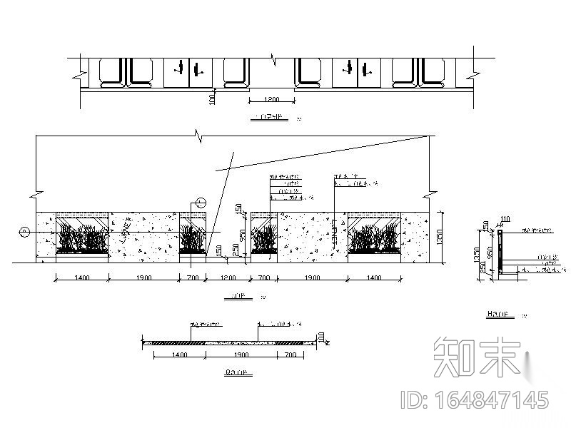 970㎡某网吧装修图cad施工图下载【ID:164847145】