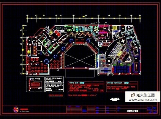 大连的一个五星级酒店竣工图五层CAD图施工图下载【ID:66947064】