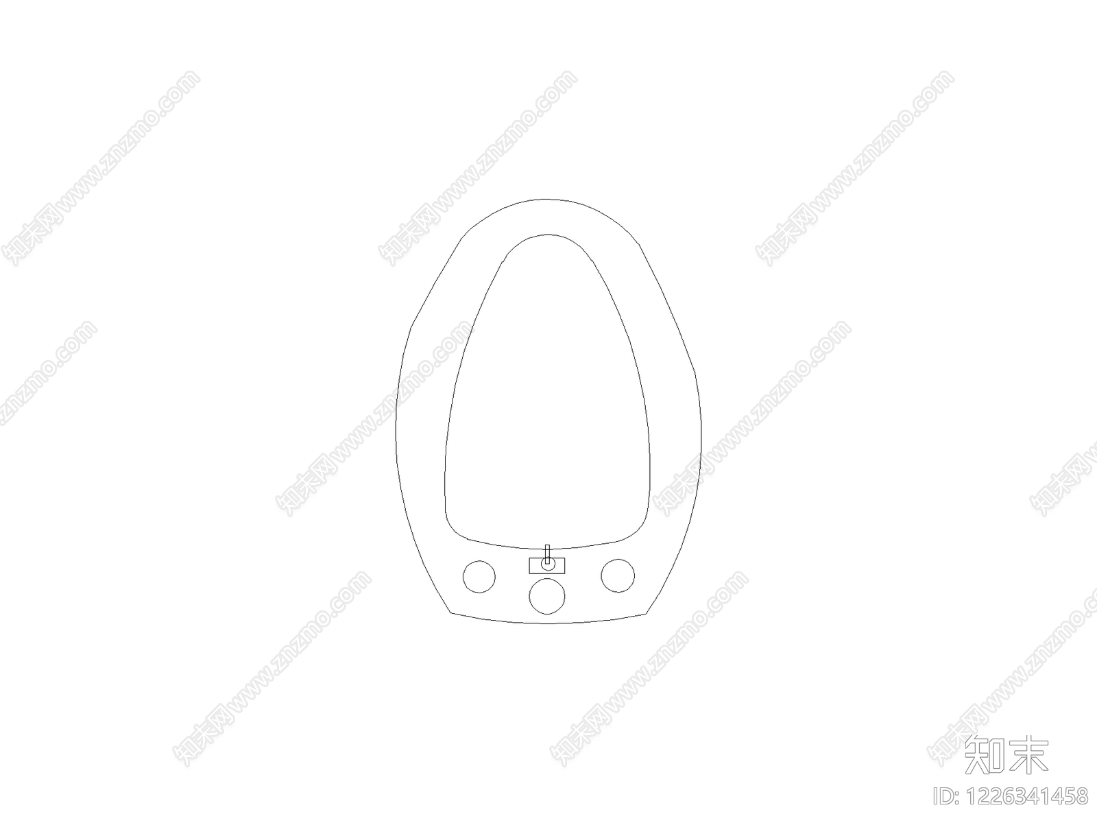 现代卫浴设施CAD图纸