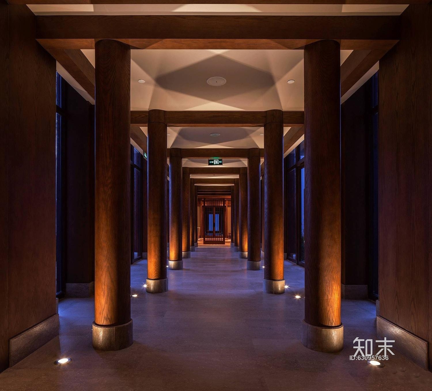 [酒店空间]--金茂君悦酒店视频+方案+效果图+实景施工图下载【ID:630957636】