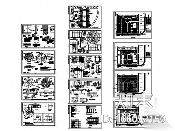 某洗煤厂园林景观环境施工图全套施工图下载【ID:166052150】