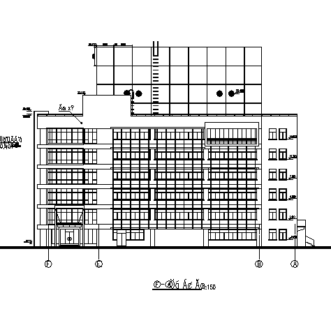 高层框剪结构南海影剧院施工图（全套图纸）cad施工图下载【ID:149558185】