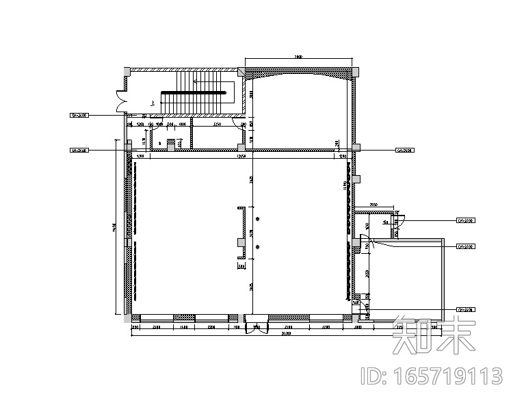 现代简约全季美学生活馆空间设计施工图（附效果图+概念...施工图下载【ID:165719113】