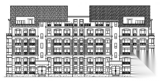 无锡长江国际花园9、42、45、48号住宅楼建筑施工图cad施工图下载【ID:149849143】