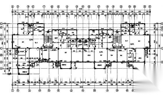 无锡长江国际花园9、42、45、48号住宅楼建筑施工图cad施工图下载【ID:149849143】