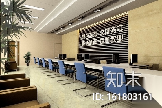 [南京]特色旅游景区街道现代办公楼装修施工图（含效果）cad施工图下载【ID:161803161】