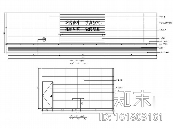 [南京]特色旅游景区街道现代办公楼装修施工图（含效果）cad施工图下载【ID:161803161】