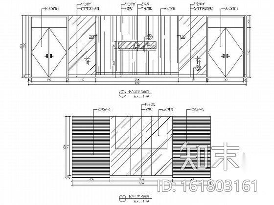 [南京]特色旅游景区街道现代办公楼装修施工图（含效果）cad施工图下载【ID:161803161】