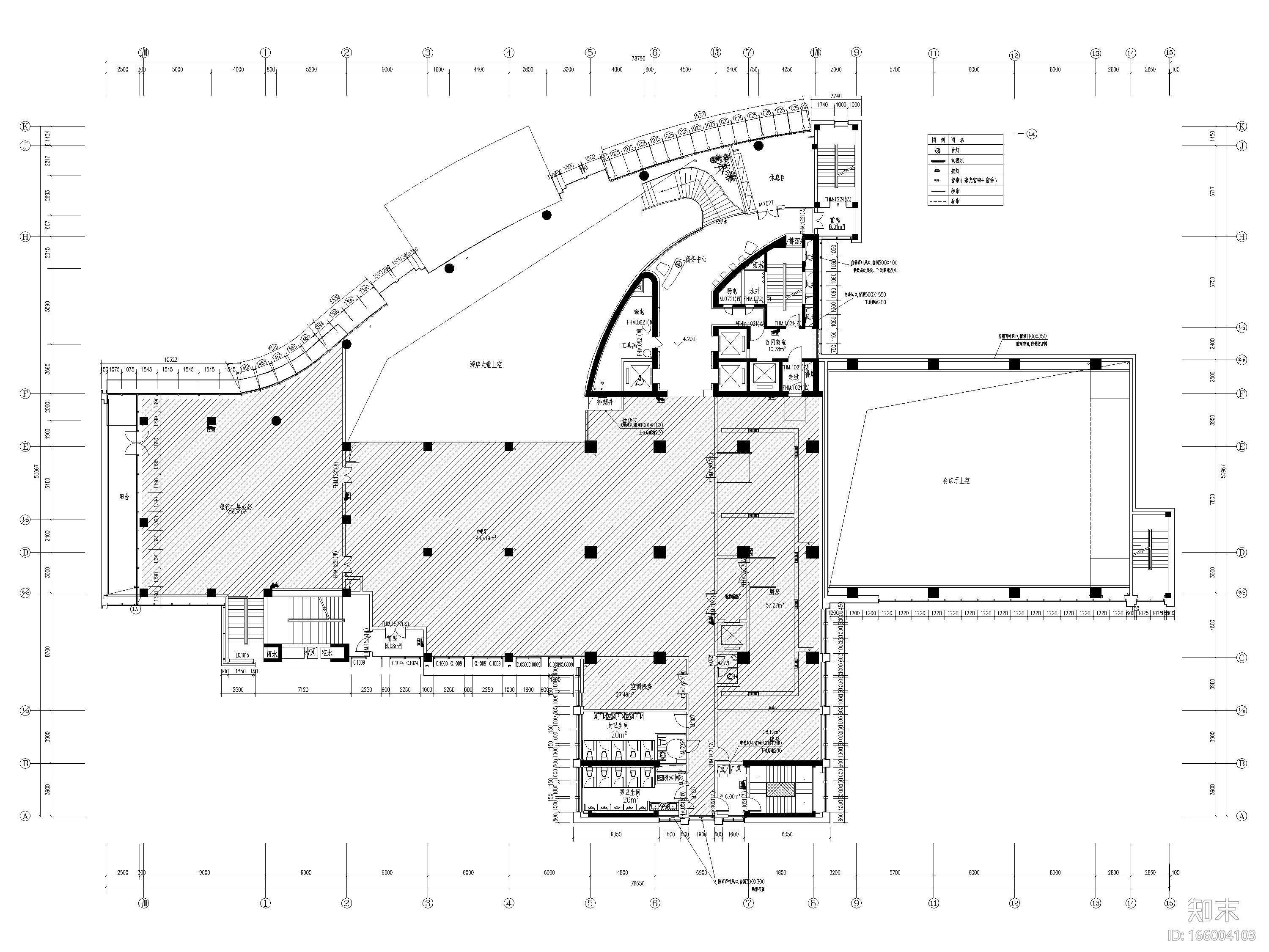 [重庆]重庆大学十九层大楼改扩建工程施工图cad施工图下载【ID:166004103】