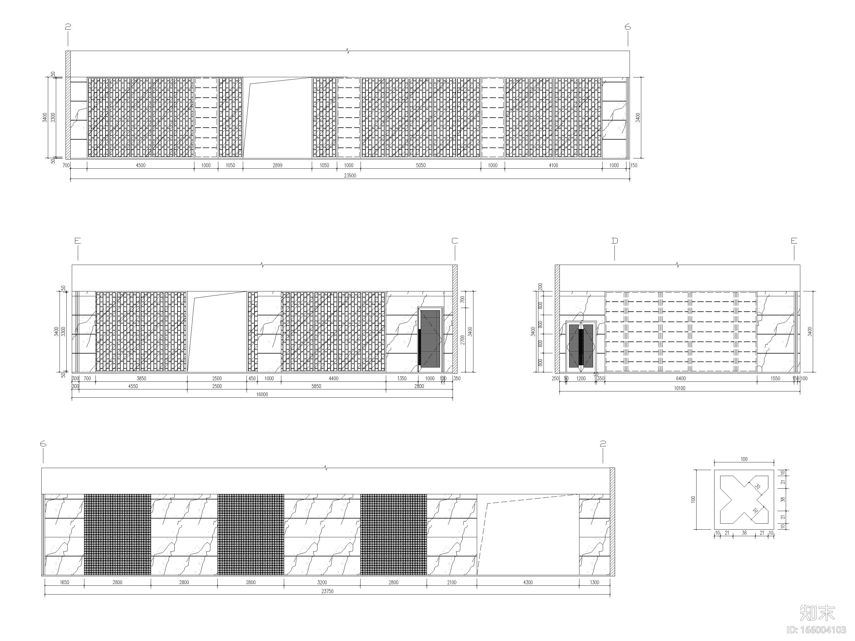 [重庆]重庆大学十九层大楼改扩建工程施工图cad施工图下载【ID:166004103】