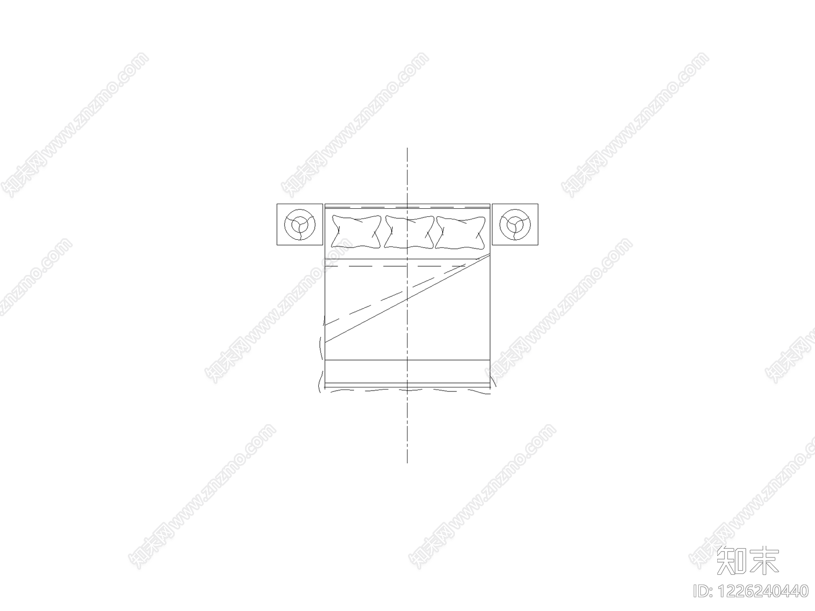 床CAD图纸