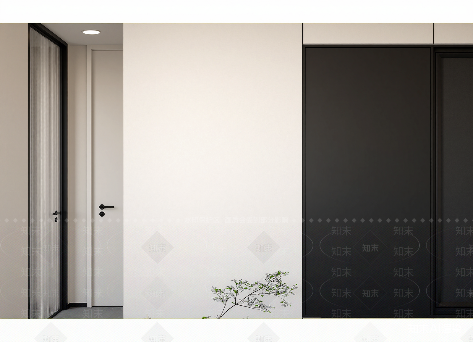 现代玄关3D模型下载【ID:1215099729】