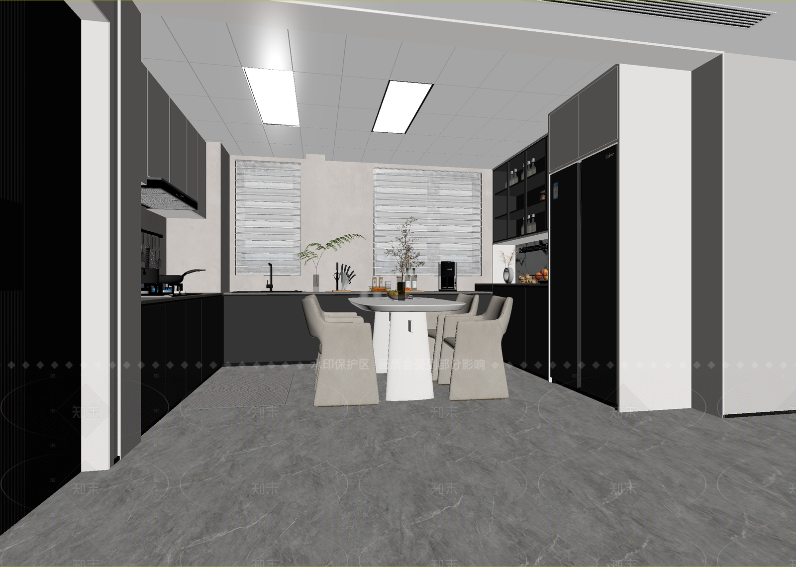 现代其他通用空间3D模型下载【ID:1214934905】