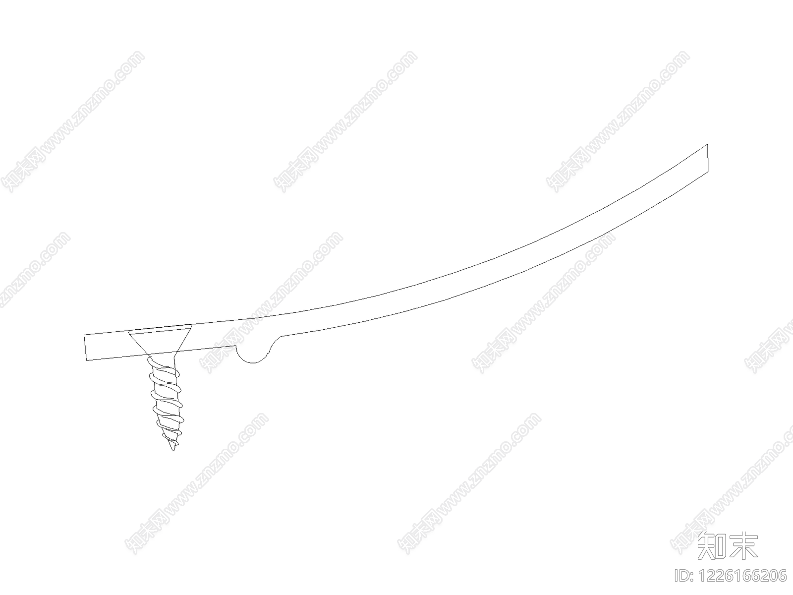 五金管件cad施工图下载【ID:1226166206】