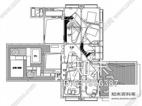 施工图北京某艺术别墅装修图cad施工图下载【ID:531996387】