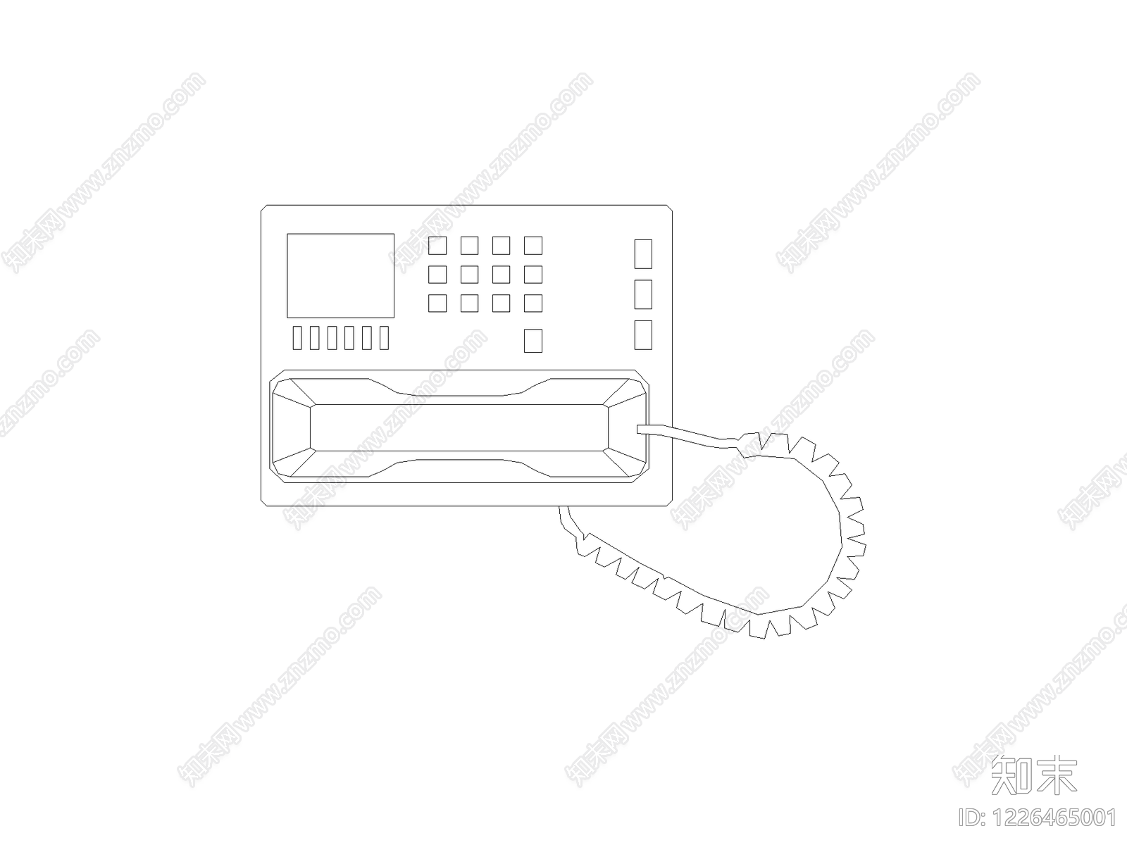 家具图块cad施工图下载【ID:1226465001】