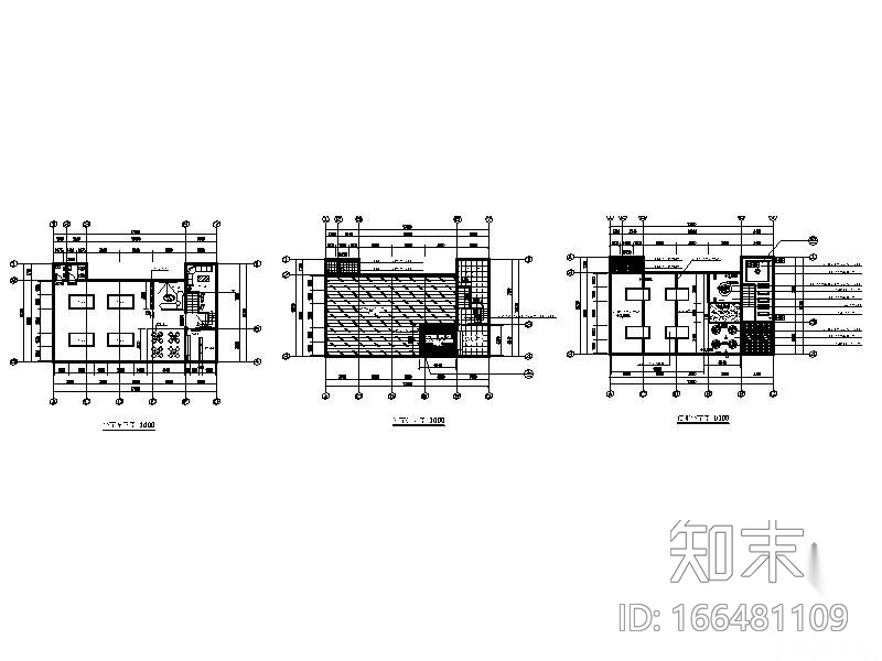 台球厅平面图施工图下载【ID:166481109】