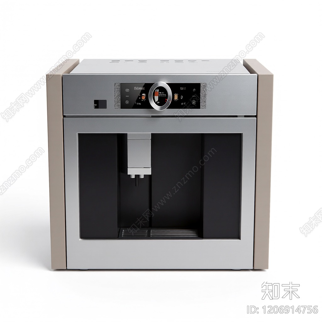 嵌入式咖啡机组件3D模型下载【ID:1206914756】
