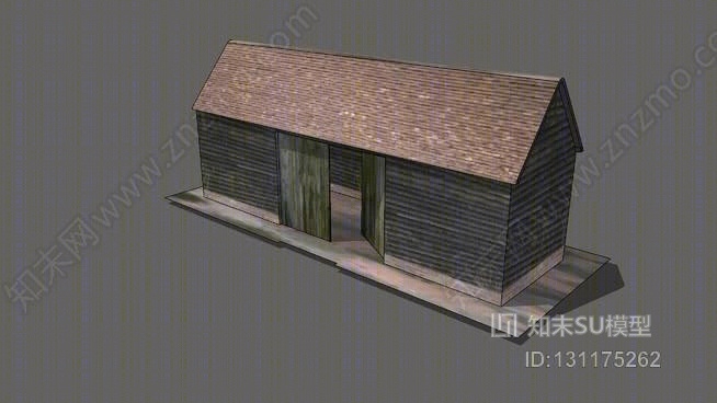 “生态铁路农场1号”……笨蛋！”…老蒸汽天SU模型下载【ID:131175262】