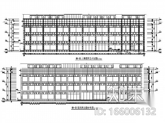 某武警医学院附属医院室内装修图cad施工图下载【ID:166006132】