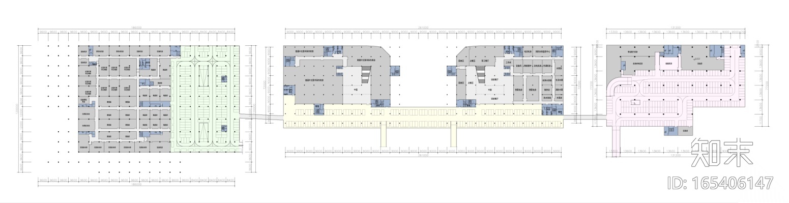 [江西]省级文化中心建筑设计方案文本（中标方案）施工图下载【ID:165406147】