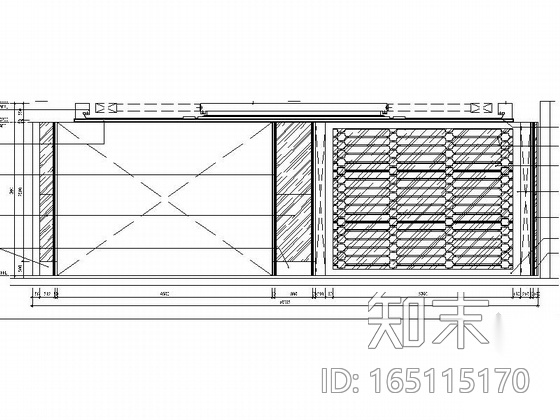 [浙江]时尚简约售楼中心设计CAD施工图（含实景图）cad施工图下载【ID:165115170】