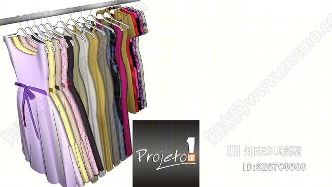 我穿的衣服SU模型下载【ID:626700600】