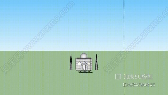 印度伊斯兰之家SU模型下载【ID:634594845】