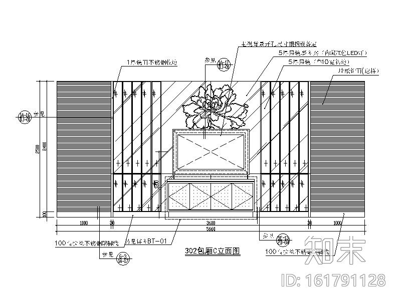 [厦门]整套大型时尚KTV设计CAD施工图（含效果图）cad施工图下载【ID:161791128】