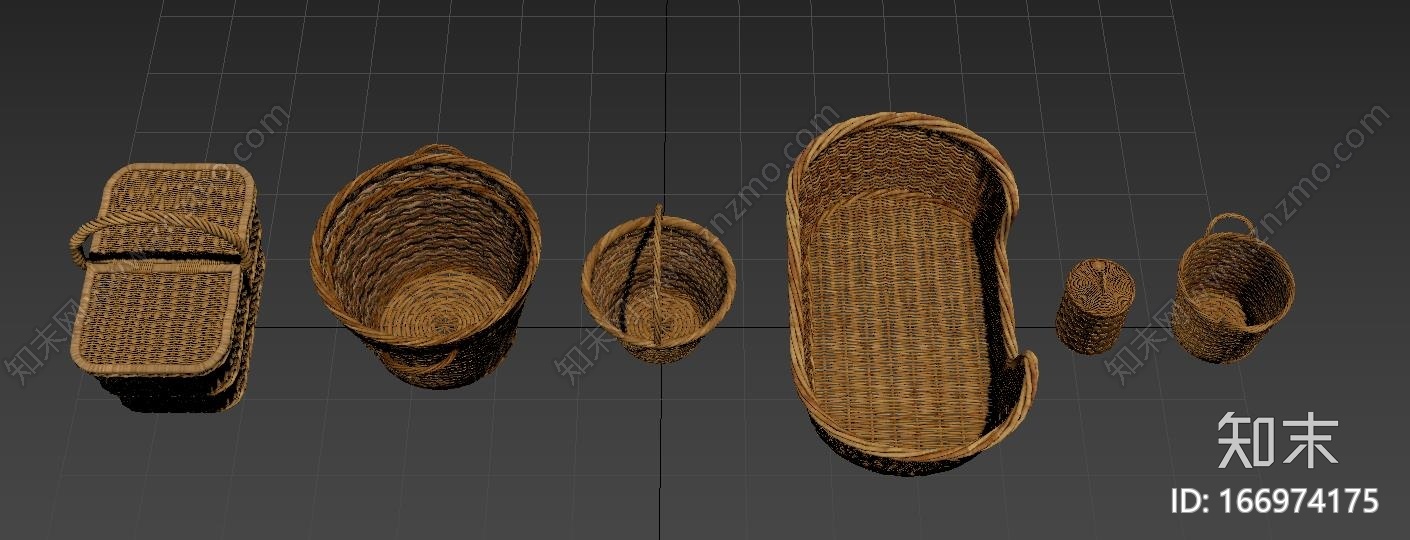 竹篮CG模型下载【ID:166974175】