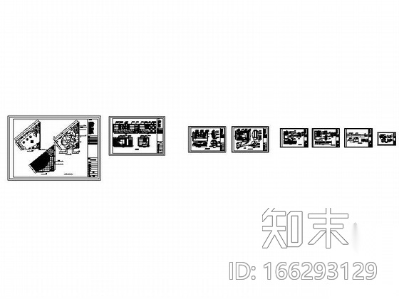 夜总会12号包厢室内装修图cad施工图下载【ID:166293129】