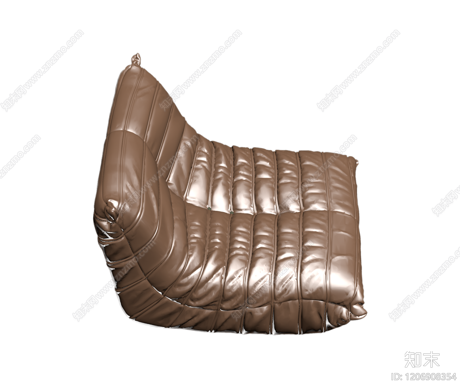 绗缝造型沙发3D模型下载【ID:1206908354】