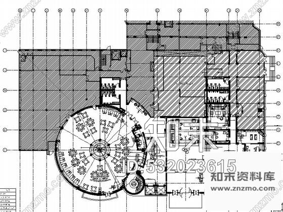 施工图北京超奢华高档国际星级特色酒店设计施工图含效果图施工图下载【ID:532023615】