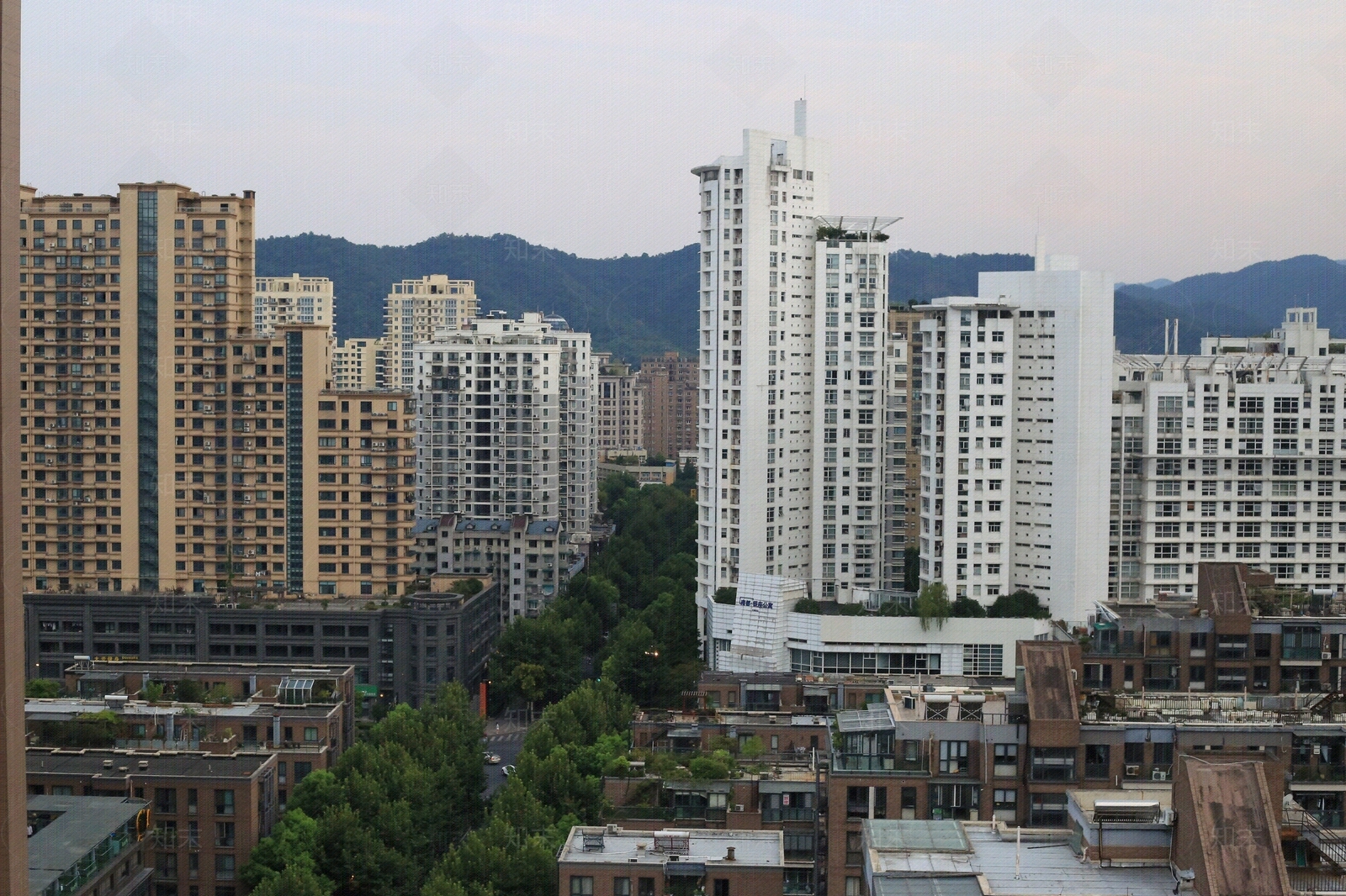 白天城市外景贴图下载【ID:278205152】