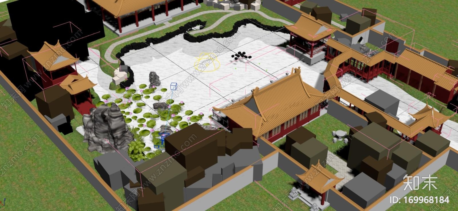 皇家古建筑CG模型下载【ID:169968184】