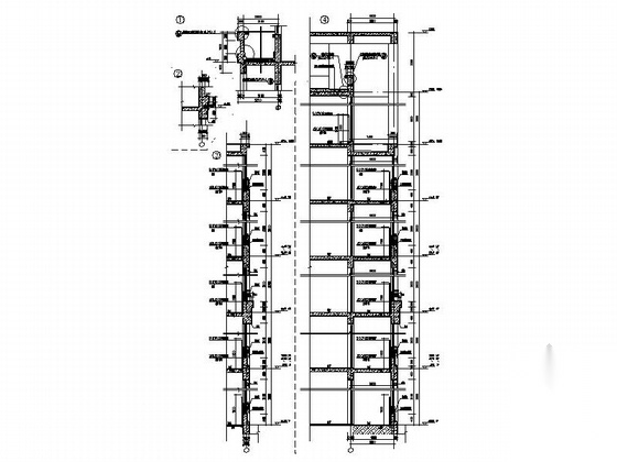 [安徽]现代风格98米高层安置区建筑施工图（共16栋建筑...cad施工图下载【ID:168462120】