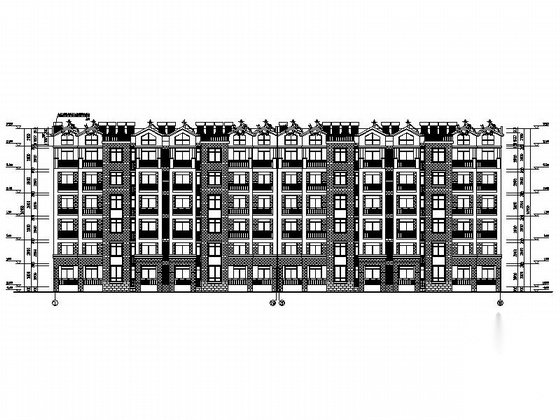 [安徽]现代风格98米高层安置区建筑施工图（共16栋建筑...cad施工图下载【ID:168462120】