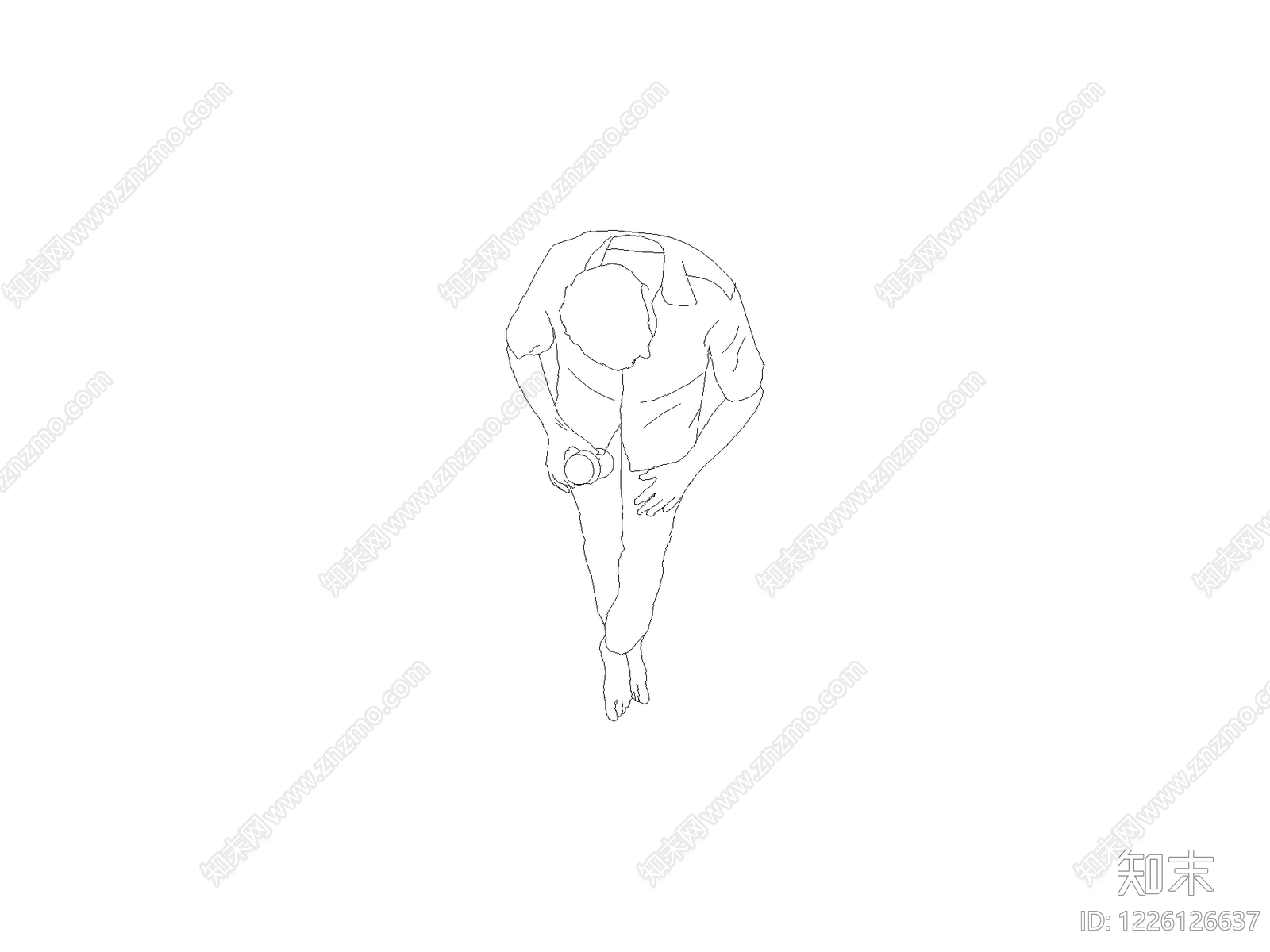 人物cad施工图下载【ID:1226126637】