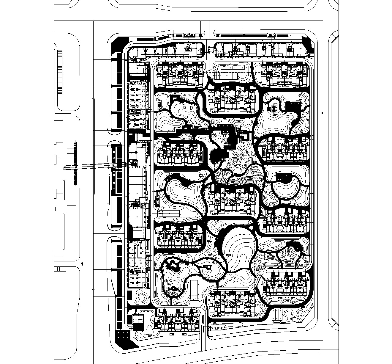 [北京]龙湖时代天街居住区全套CAD施工图（含：实景照...cad施工图下载【ID:160687144】