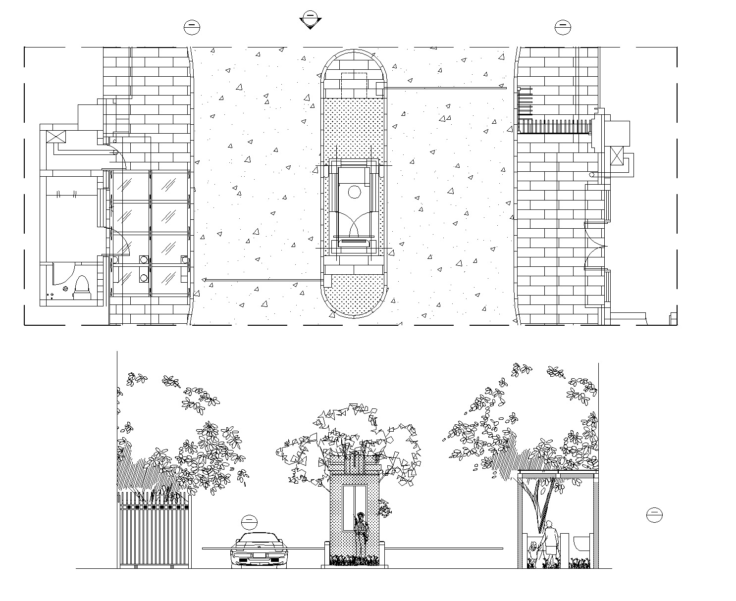 [北京]龙湖时代天街居住区全套CAD施工图（含：实景照...cad施工图下载【ID:160687144】