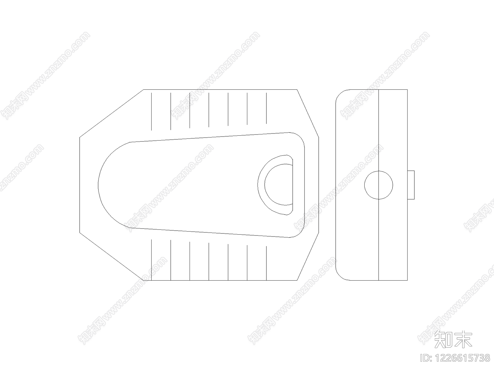 五金管件CAD图纸