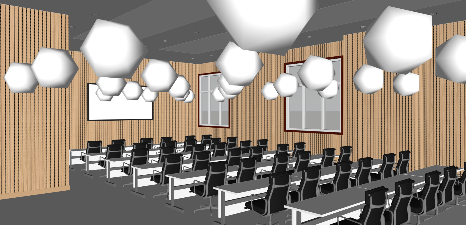 现代党建室SU模型下载【ID:1216051132】