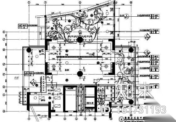 售楼处装修图纸cad施工图下载【ID:161731193】