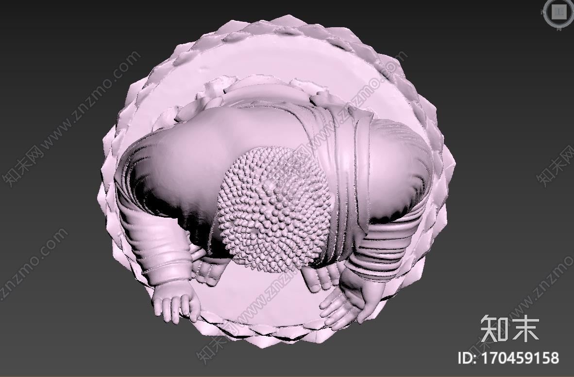 站菩萨3d打印模型下载【ID:170459158】